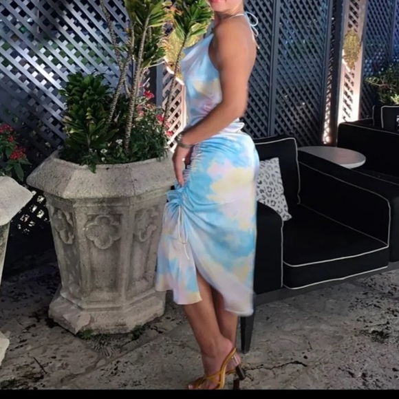 Zara Tie Dye slip dress - Picture 12 of 15